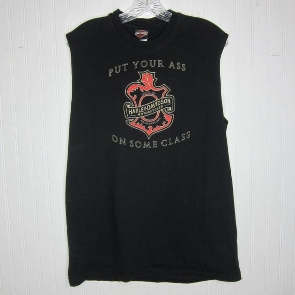 Harley-Davidson Sleeveless T-Shirt Size L